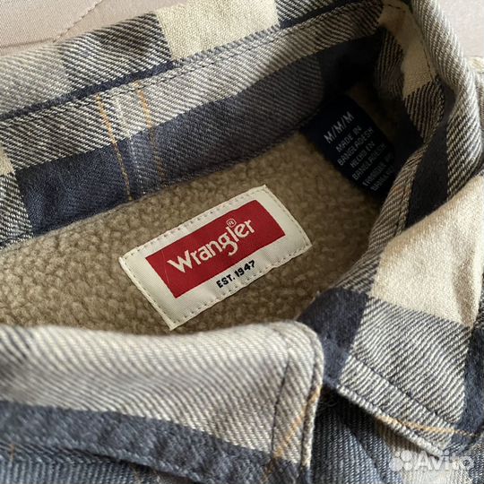 Куртка Рубашка Wrangler Шерпа Оригинал Новая