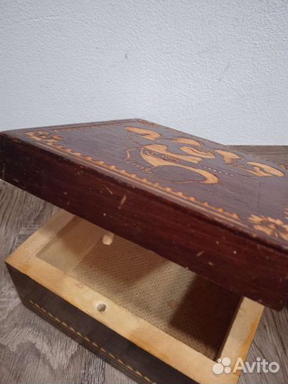 Шкатулки СССР олимпиада, береста