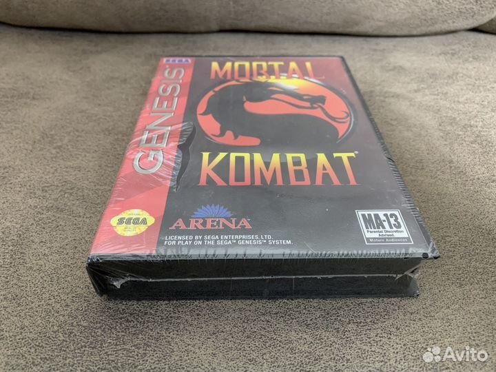 Sega Genesis. Mortal Kombat. Sealed