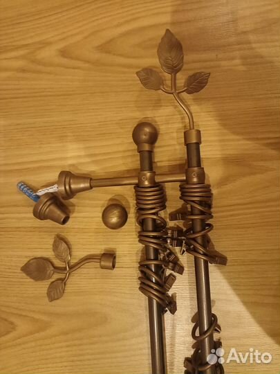 Карниз для штор двух рядный 2 метра