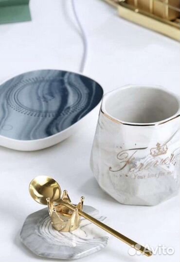 Подарочная кружка с подогревом