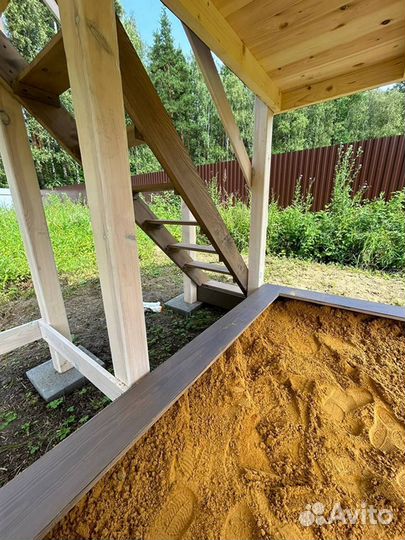 Детский игровой домик для дачи