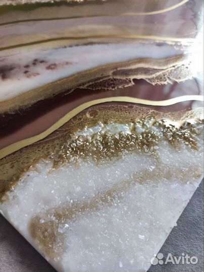 Картина из эпоксидной смолы 50х40см