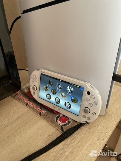 Ps Vita Slim 128gb, Белая, Прошитая