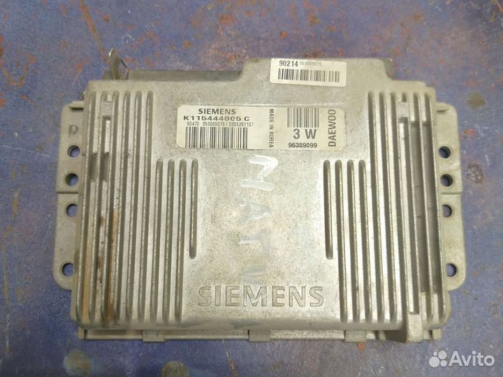 Эбу daewoo matiz