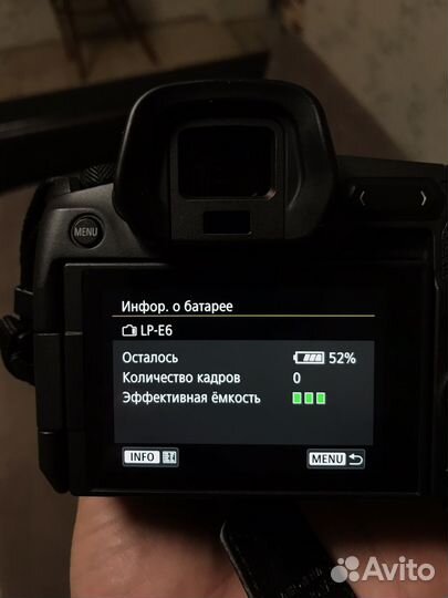 Аккумулятор canon lp e6