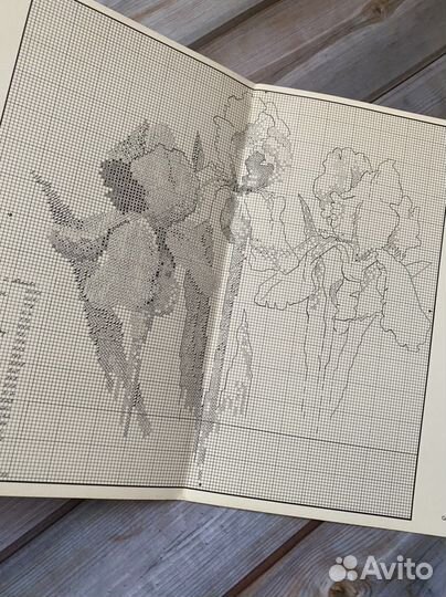 Схема для вышивания Janet Powers Iris