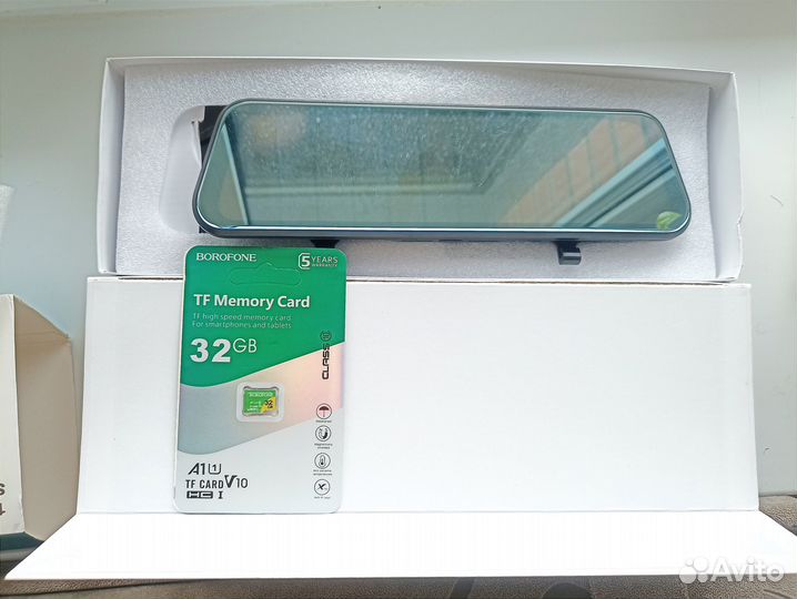 Видеорегистратор автомобильный зеркало с камерой