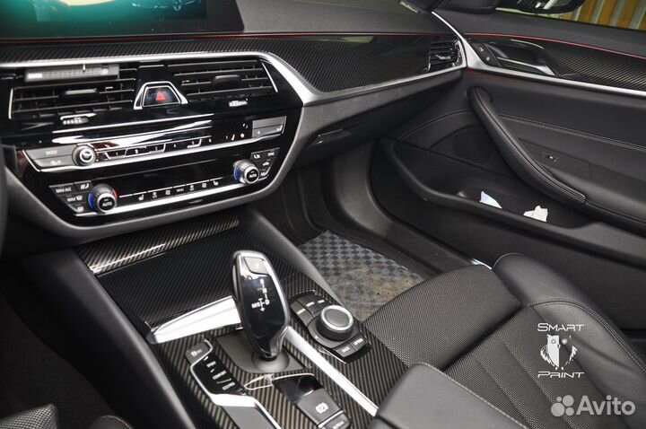 Планки салона под карбон BMW G30