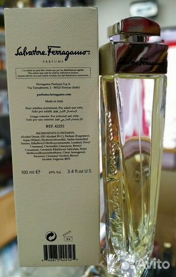 Salvatore Ferragamo pour femme парфюмерная вода