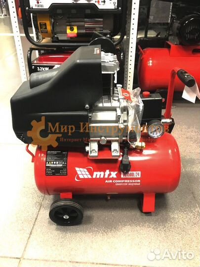 Компрессор Воздушный MTX DC1500L/24