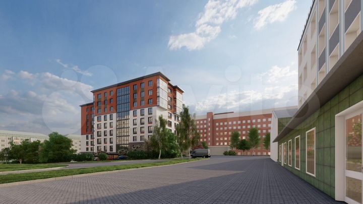 3-к. квартира, 75,4 м², 7/8 эт.