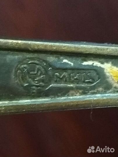 Набор чайных ложек мельхиор