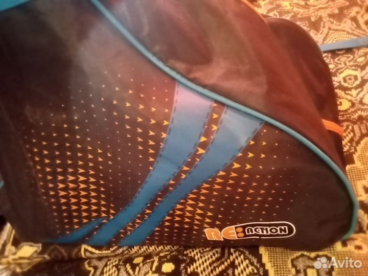 Роликовые коньки и сумка рюкзак