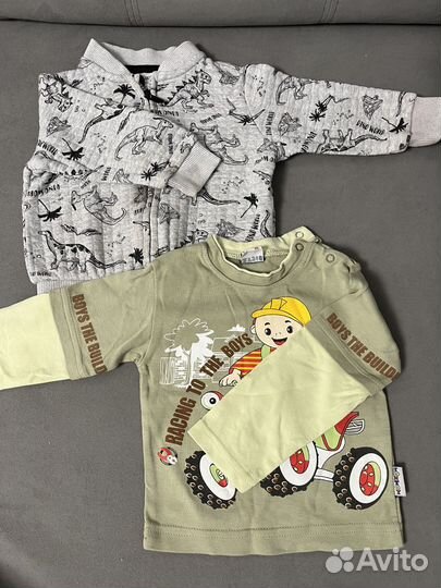 Вещи пакетом на мальчика 86 92