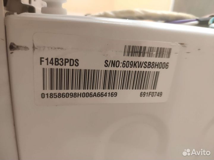 Стиральная машина lg f14b3pds 8 кг по запчастям