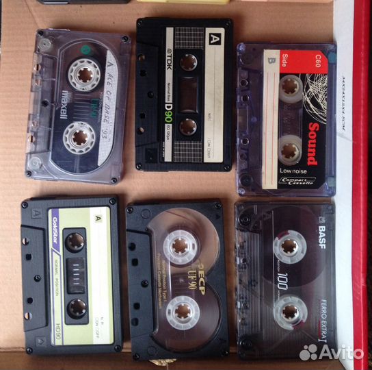 Аудиокассета компакт sony TDK maxell basf