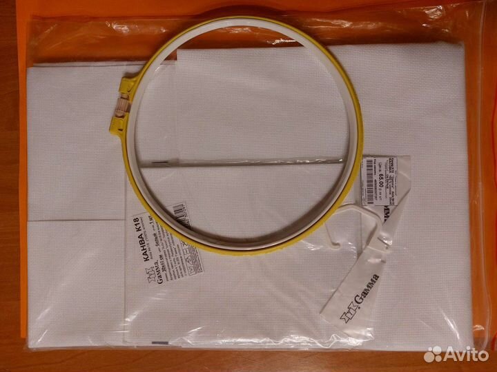 Все для вышивания остатки, наборы, пяльцы