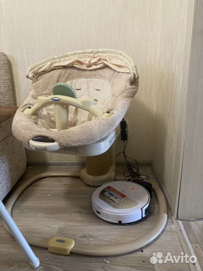 Детские электрокачели Graco