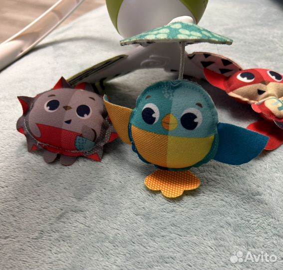 Мобиль на кроватку из фетра