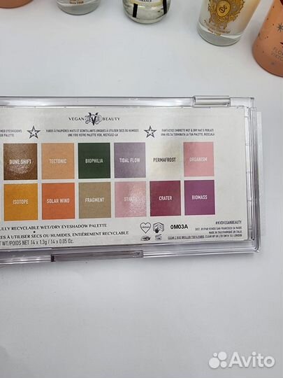 KVD Beauty planet fanatic palette Палетка теней