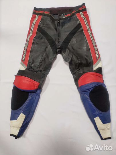 Кожаные гоночные мотоштаны Spyke