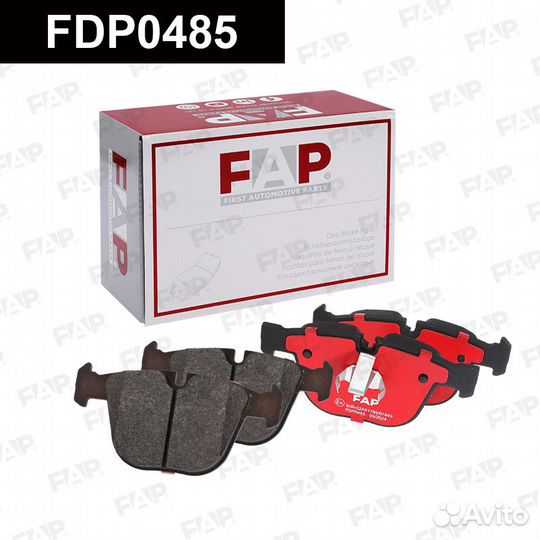 Колодки тормозные FDP0485 FAP Россия