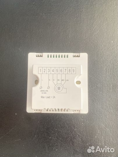 Контроллер вентиляции с датчиком углекислого газа