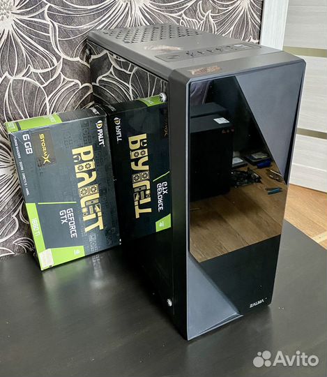 Игрoвoй компьютeр intel i7-7700K/32Gb/GTX1660Ti 6G