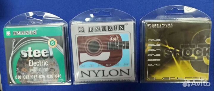Струны для гитары, укулеле, домры, балалайки и пр