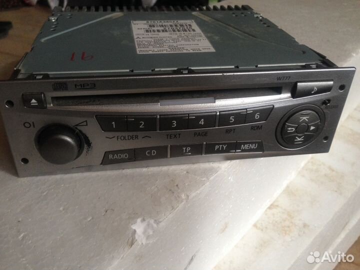 Mitsubishi L200 KB Магнитола штатная