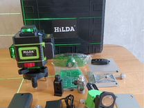 Лазерный уровень Hilda 4D в кейсе