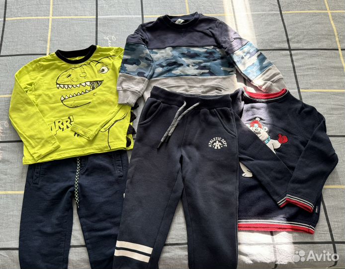 Детские вещи пакетом на мальчика размер 98 104