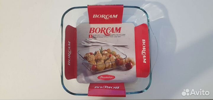 Форма для запекания Borcam Pasabahce 220x220