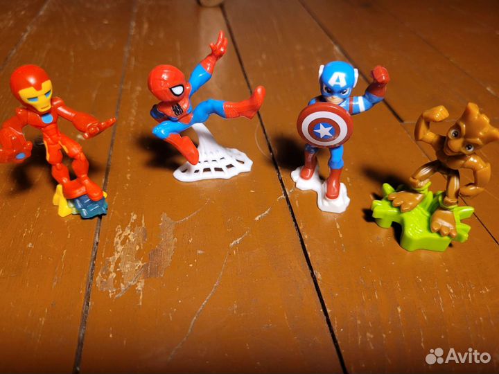 Киндер сюрприз игрушки марвел