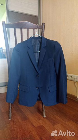 Пиджак школьный для мальчика 128 134