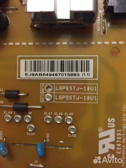 Телевизор LG 55UK6200PLA