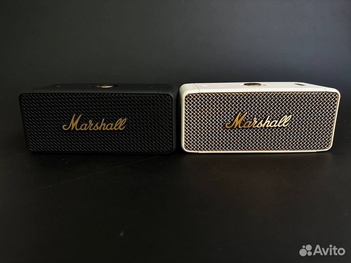 Колонка Marshall (Черный, белый)