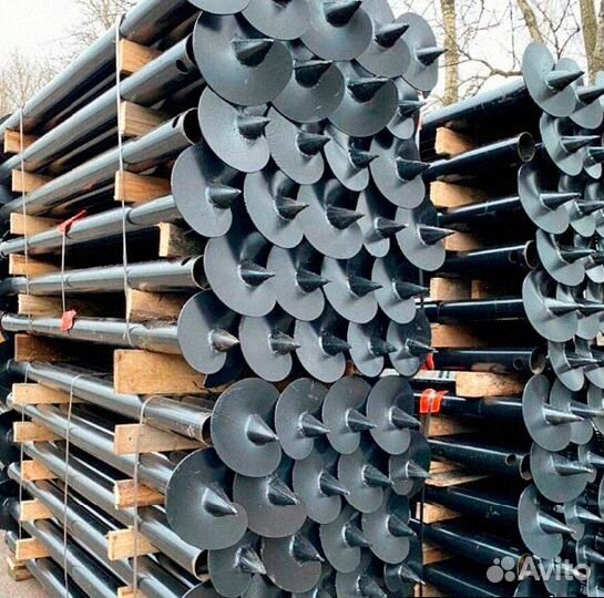 Винтовые сваи 57х3