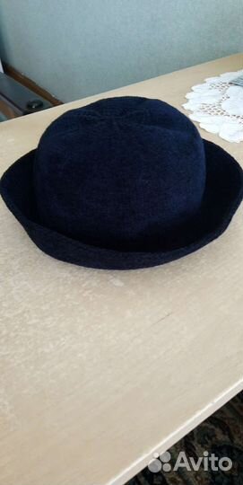 Шляпа женская черная