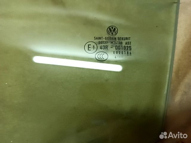 Стекло Volkswagen Golf Plus 5M1 2009 левое новое