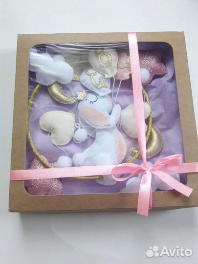 Мобиль на кроватку ручная работа