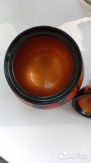 Солонка деревянная