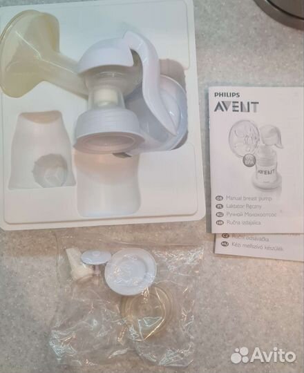 Молокоотсос ручной +пакеты для молока