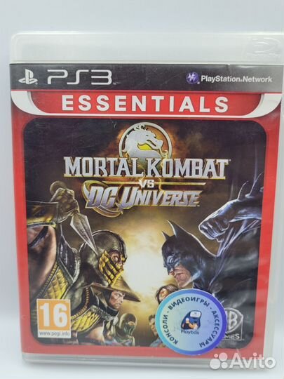 Mortal Kombat vs. DC Universe PS3 (б/у, англ.)