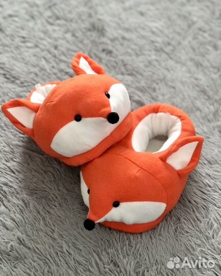 Тапочки лисички