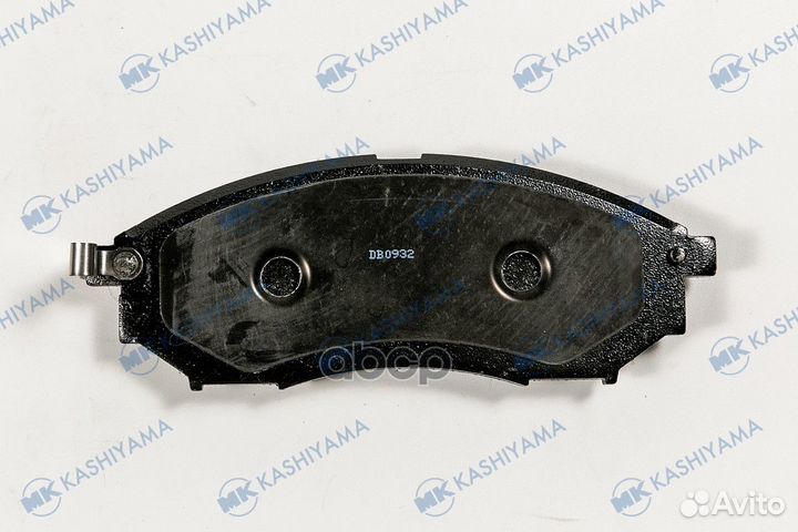 D1231M-01 41060EB325 колодки дисковые п Niss