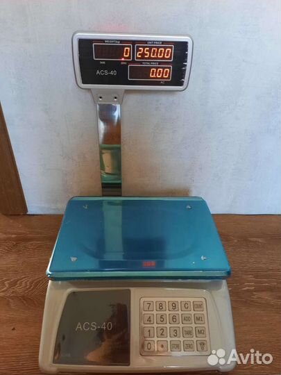 Весы торговые напольные