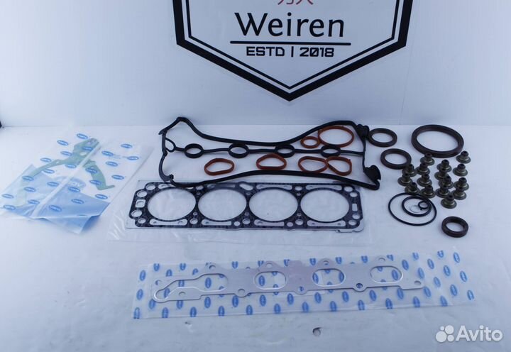 Комплект прокладок Daewoo Nexia a15mf Завод