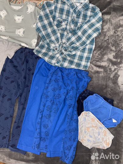 Вещи пакетом для мальчика бу 98-104